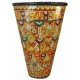 Mexican Talavera Planter Round HUGE Planter - Floral -